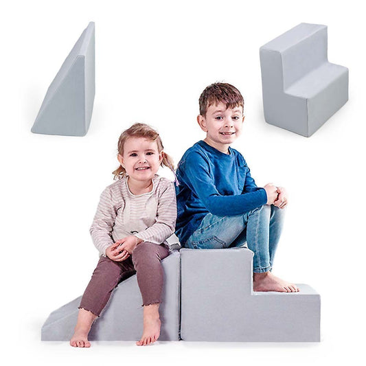 MAMOI® Softbausteine Baby | Schaumstoffbausteine Spielbausteine | Schaumspielset | Schaumspielblöcke | Schaumblöcke Kinder | Baby Spielplatz | Made in EU-0